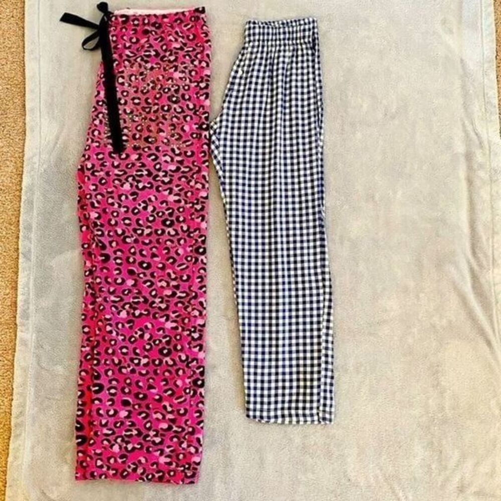 Victoria’s Secret PINK pajama bottoms lot. Size large